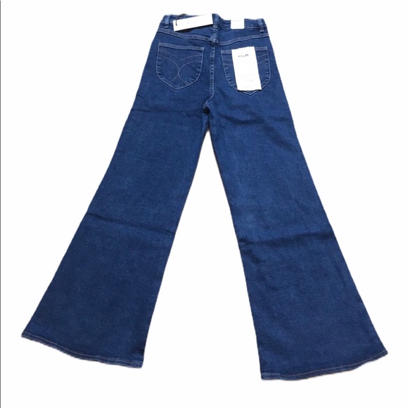 Rolla’s Eastcoast Crop Flare High Rise Jeans NWT - Picture 4 of 5